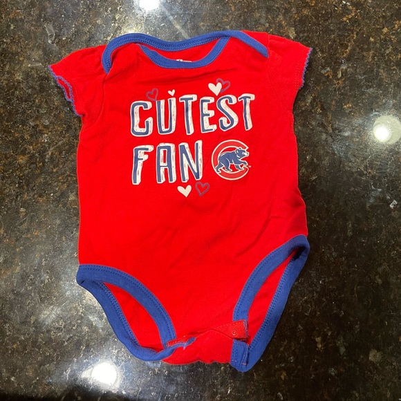 Infant Chicago Cubs Onesie Bundle 3/6 Months - Picture 3 of 3